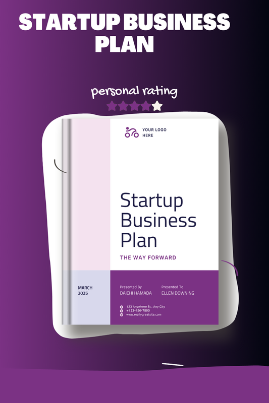 Professional Startup business plan